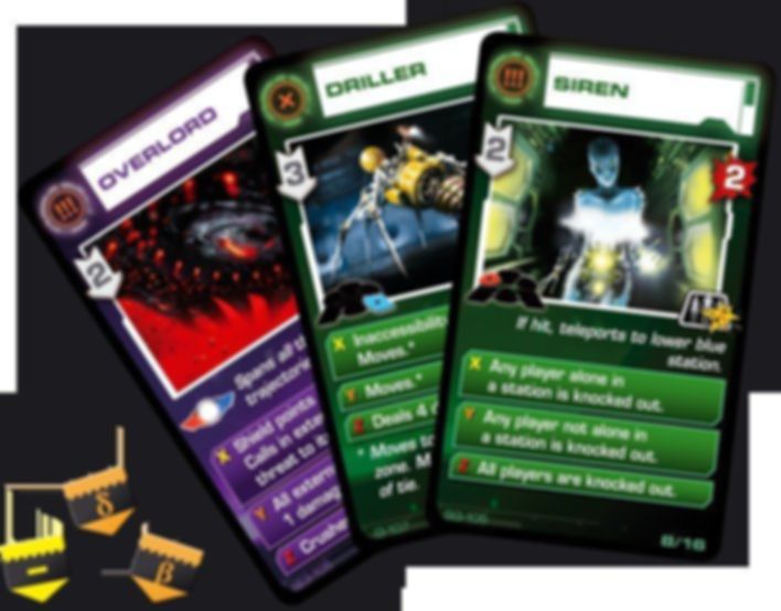 Space Alert: The New Frontier cards