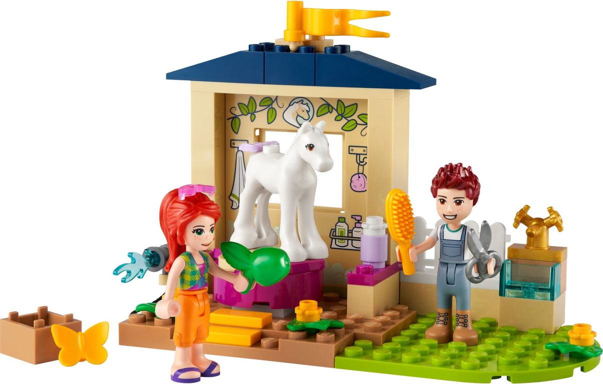 LEGO® Friends Ponywasstal speelwijze