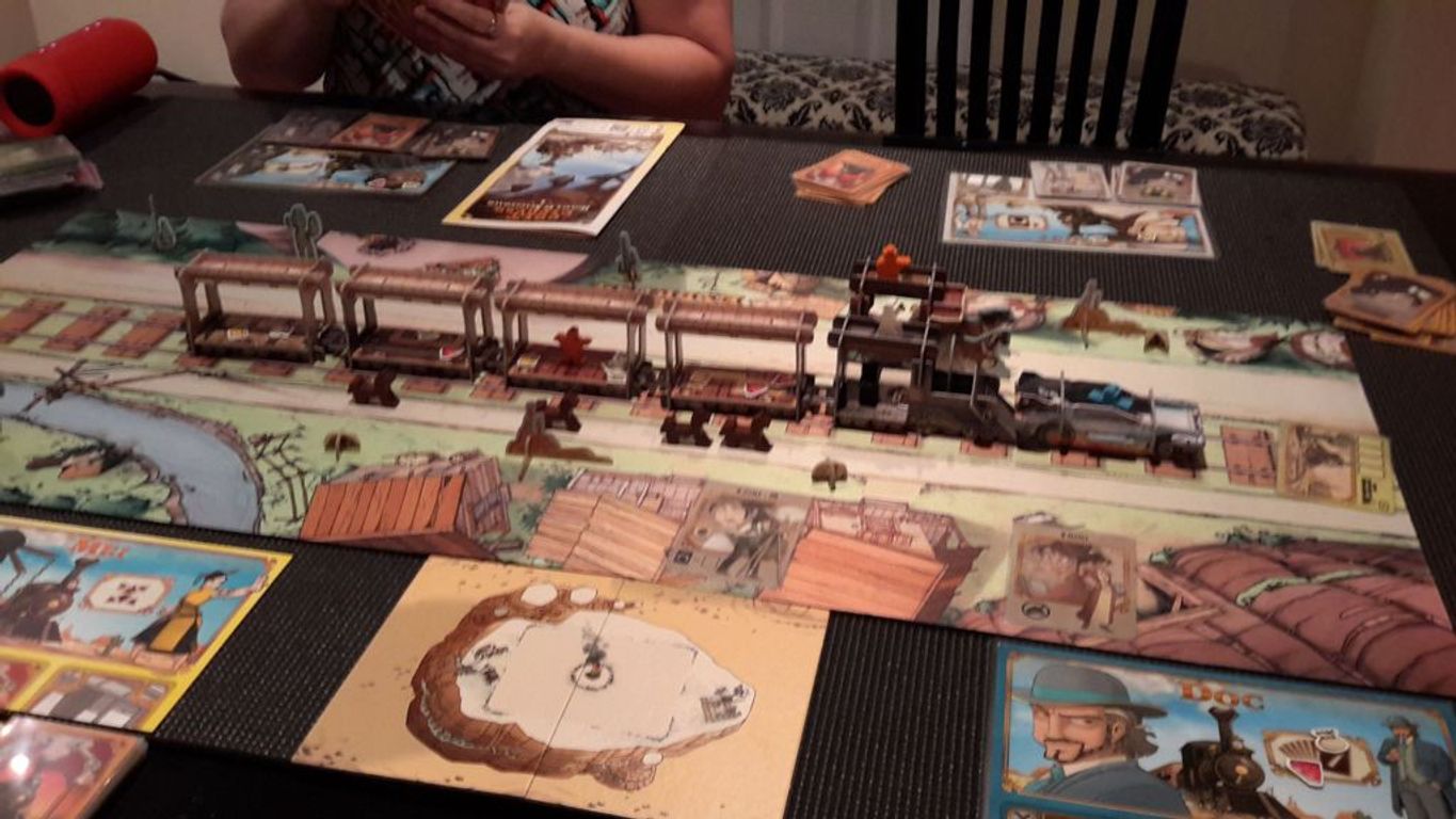 Colt Express: Marshall & Gefangene spielablauf