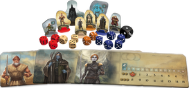 Legends of Andor: Dark Heroes components