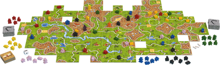 Carcassonne Big Box 3 jugabilidad