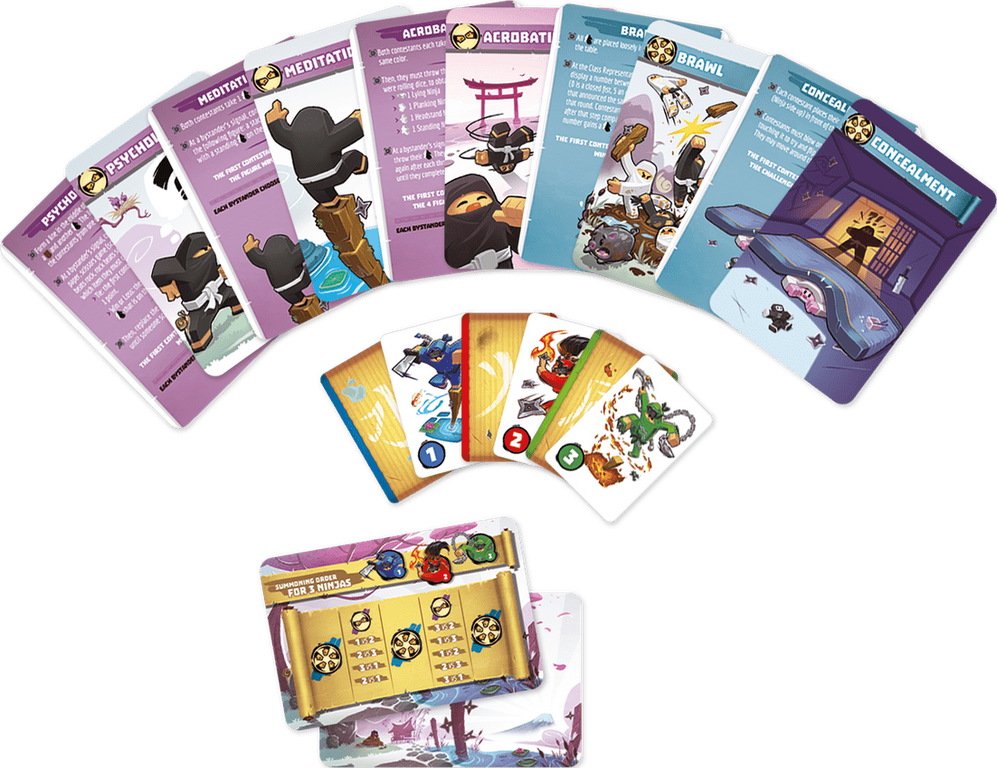 Ninja Academy cartas