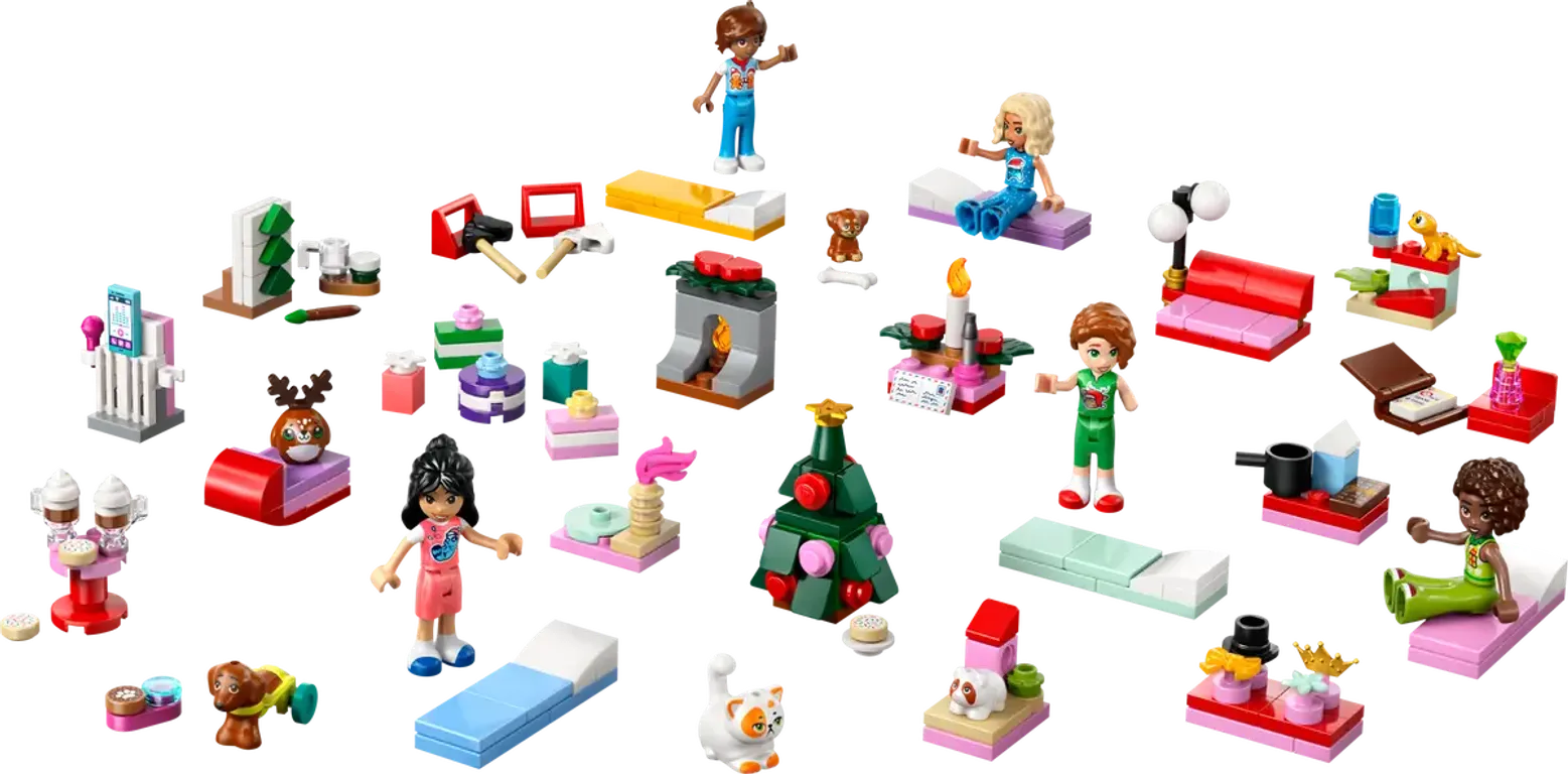 LEGO® Friends Adventkalender 2025 componenten