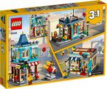 LEGO® Creator Woonhuis en speelgoedwinkel achterkant van de doos