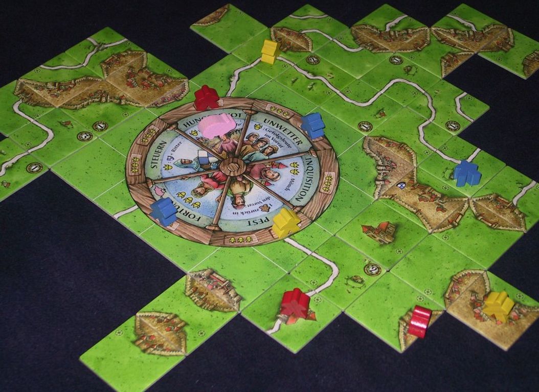 Carcassonne wheel of fortune rules