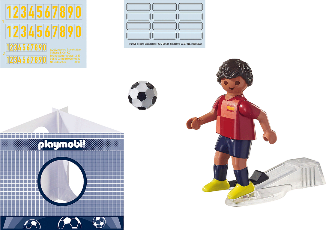 Playmobil® Sports & Action Soccer Player - Spain components