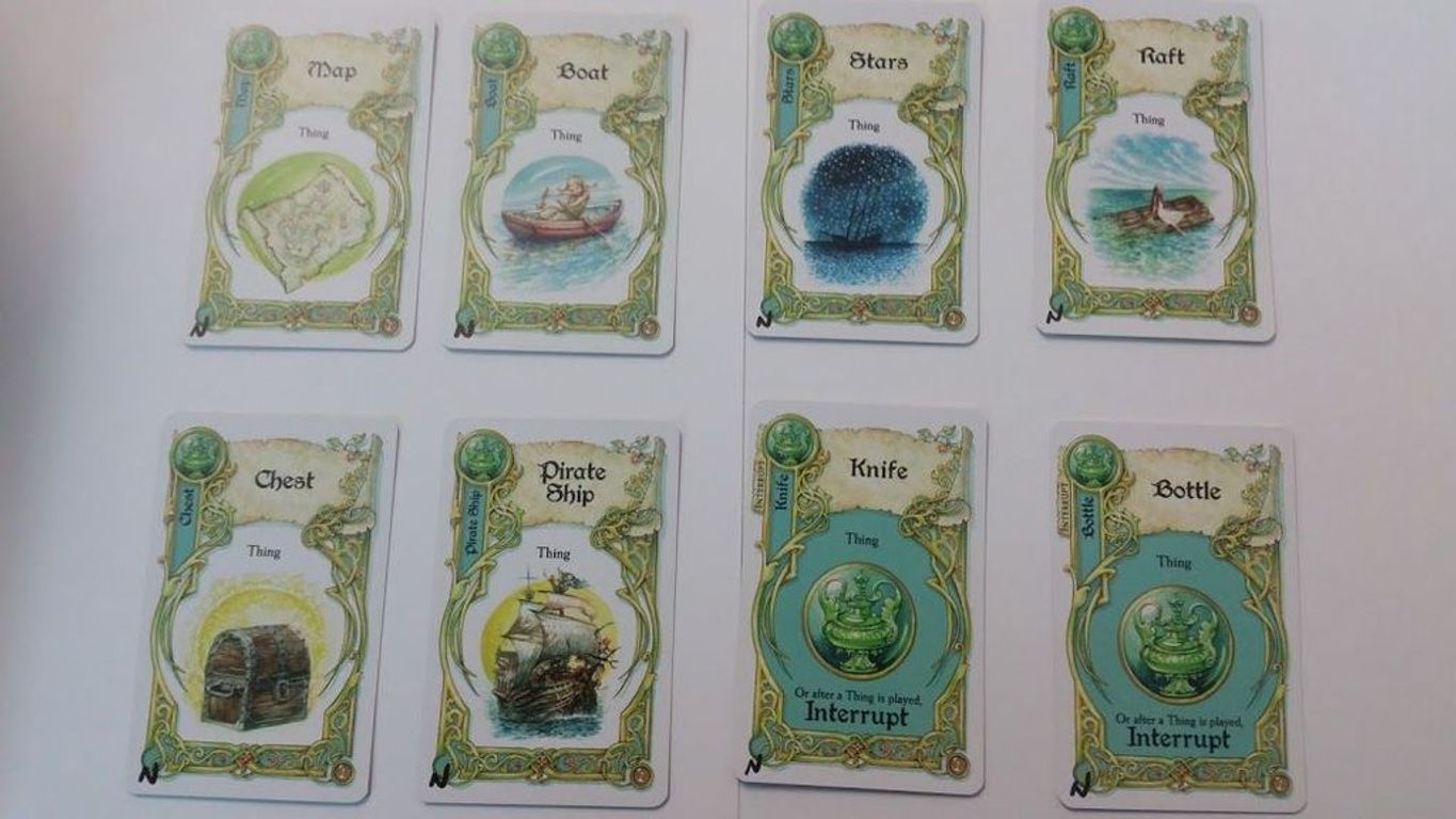 Once Upon a Time: Seafaring Tales cartes