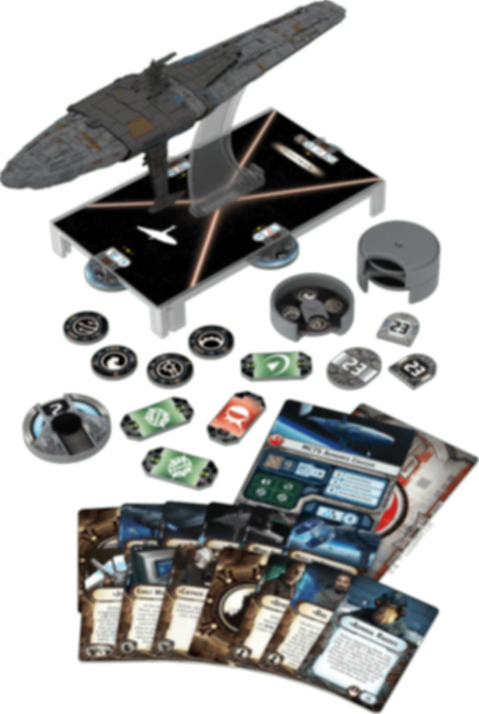 Fantasy Flight Games FFGD4325 Star Wars: Armada-Profundity Expansion Pack German Tabletop Game komponenten
