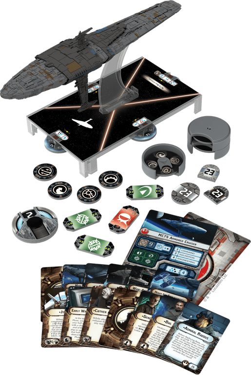 Star Wars: Armada – Profundity Expansion Pack components