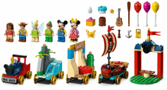 LEGO® Disney Tren Homenaje a Disney partes