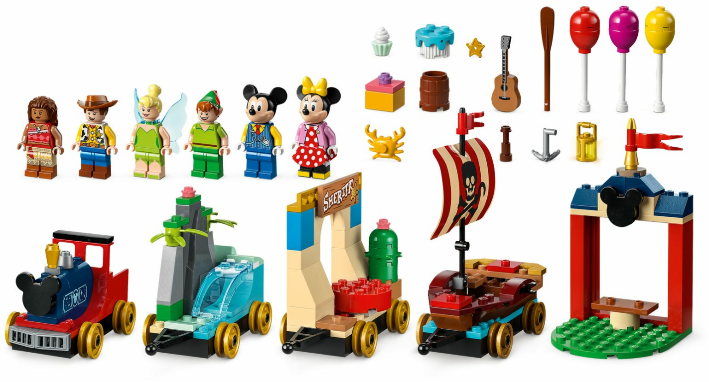 LEGO® Disney Disney Geburtstagszug komponenten