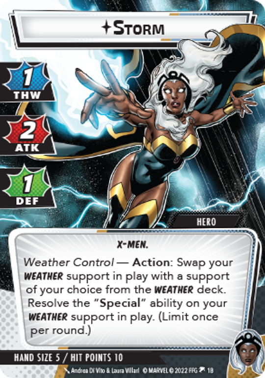 Marvel Champions: Le Jeu De Cartes – Storm carte