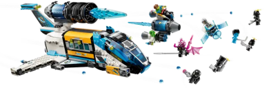 LEGO® DREAMZzz™ Autobús Espacial del Sr. Oz jugabilidad