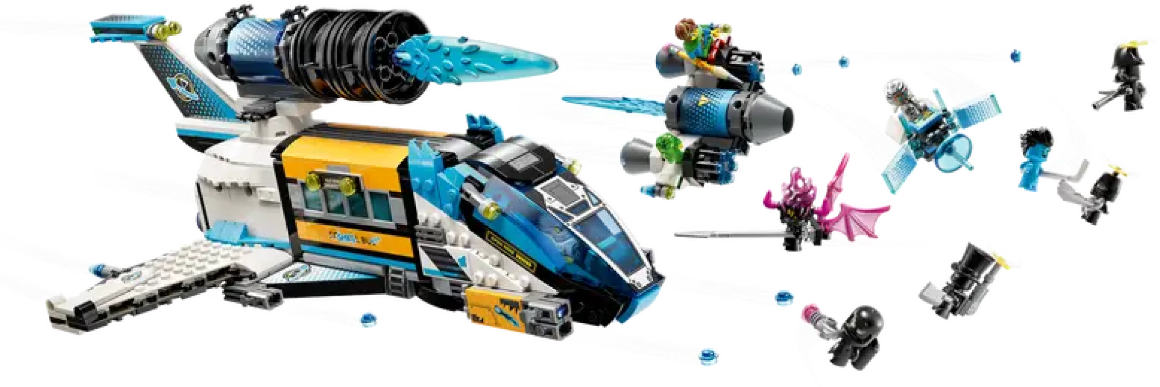LEGO® DREAMZzz™ Der Weltraumbus von Mr. Oz spielablauf