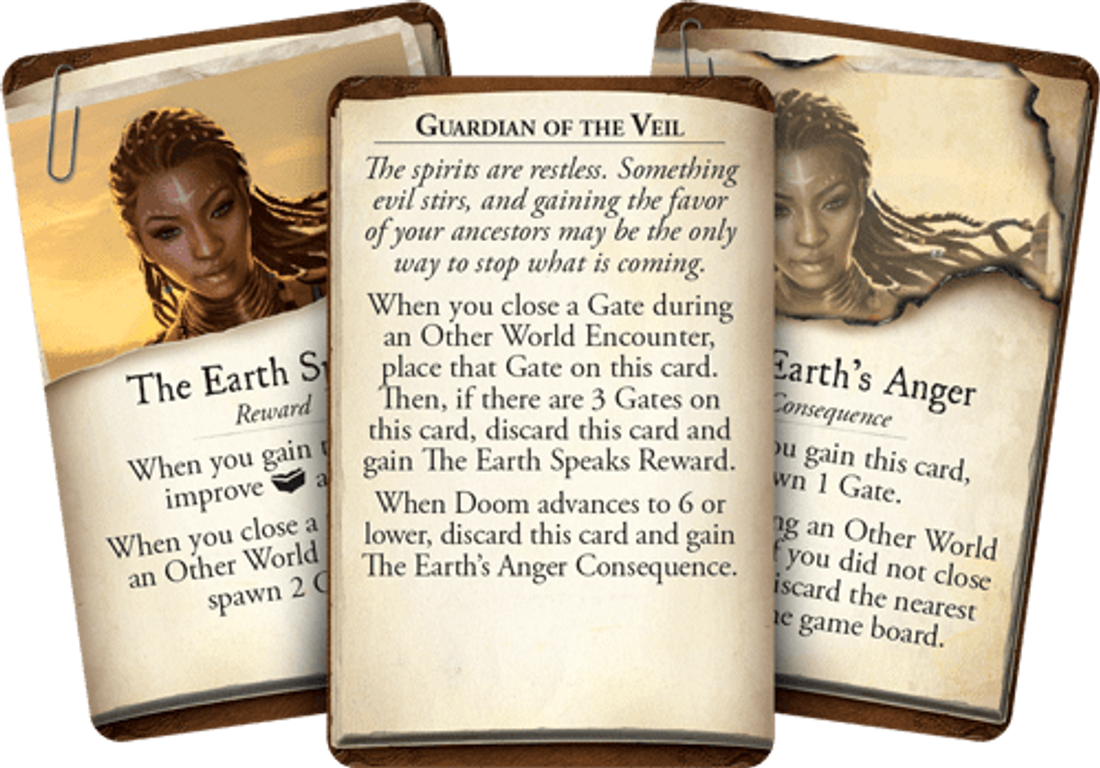 Eldritch Horror: Masks of Nyarlathotep cards