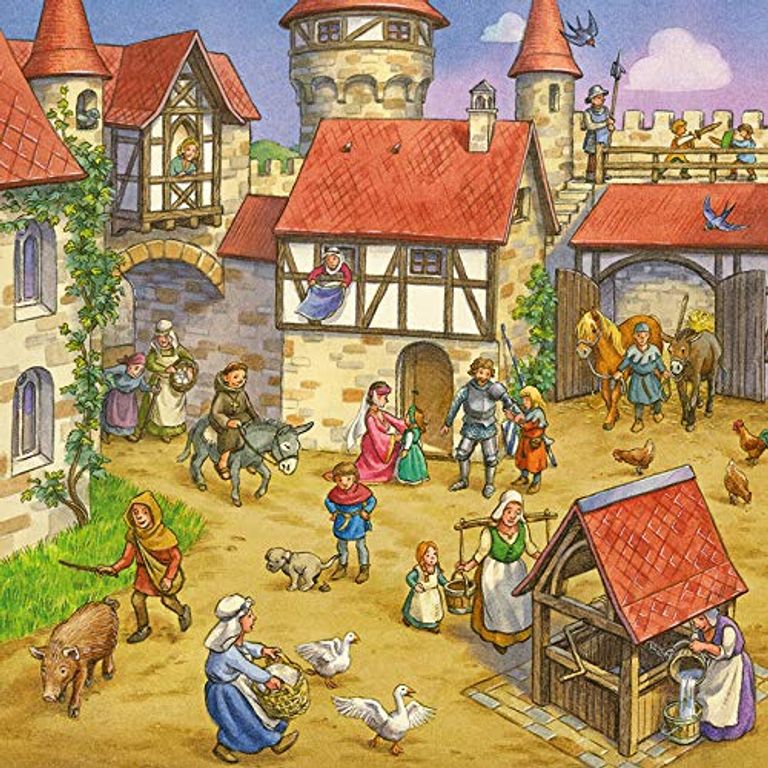 Riddertoernooi in de middeleeuwen