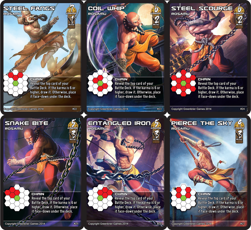 Yashima: Legend of the Kami Masters cartas