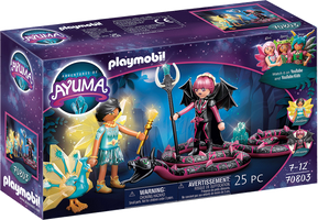 Playmobil® Ayuma Crystal Fairy And Bat Fairy with Soul Animal