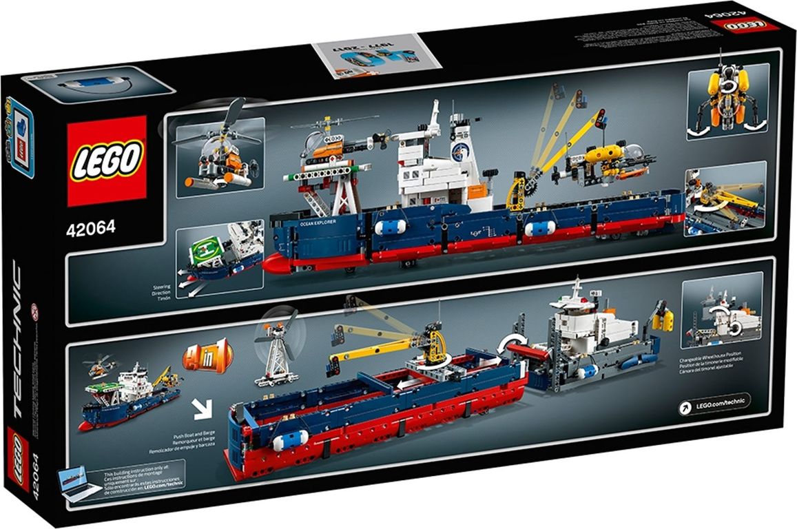 LEGO® Technic Ocean Explorer back of the box