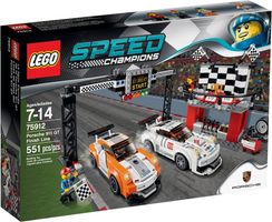 LEGO® Speed Champions La ligne d'arrivée de la Porsche 911 GT