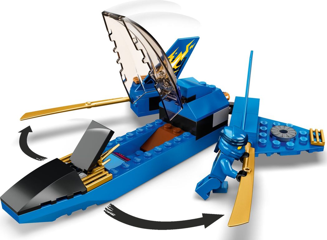LEGO® Ninjago Storm Fighter Battle components
