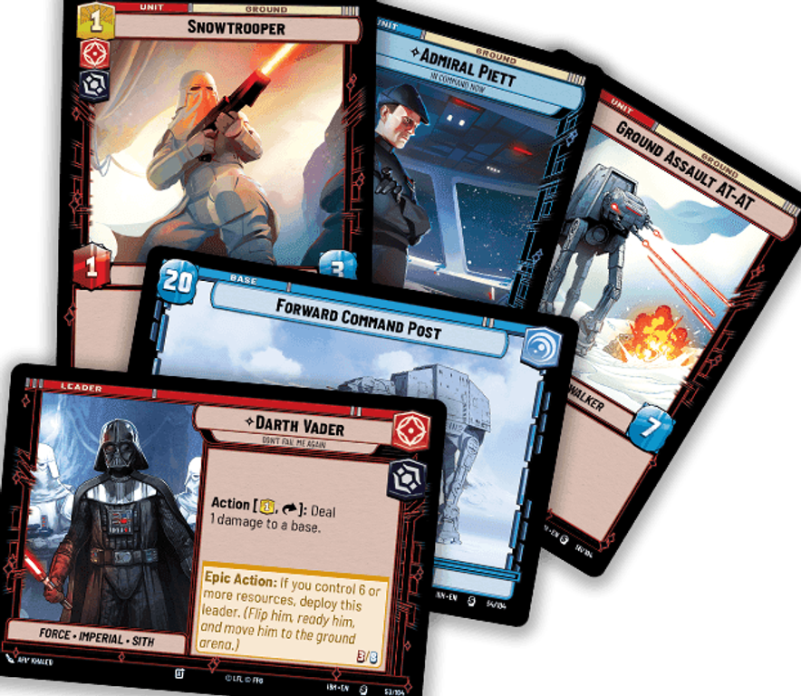 Star Wars: Unlimited - Intro Battle: Hoth carte