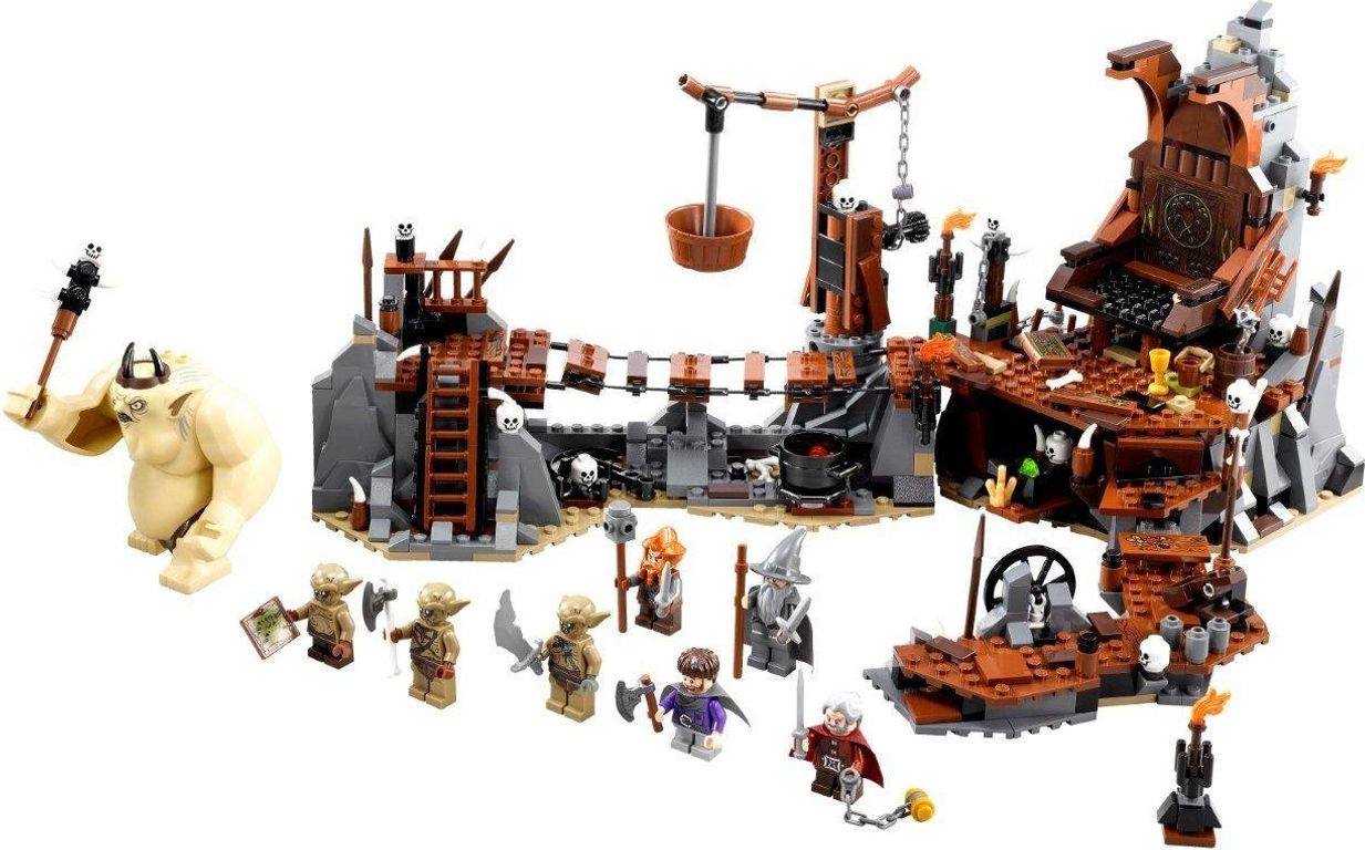 LEGO® The Hobbit De Goblinkoning Veldslag componenten