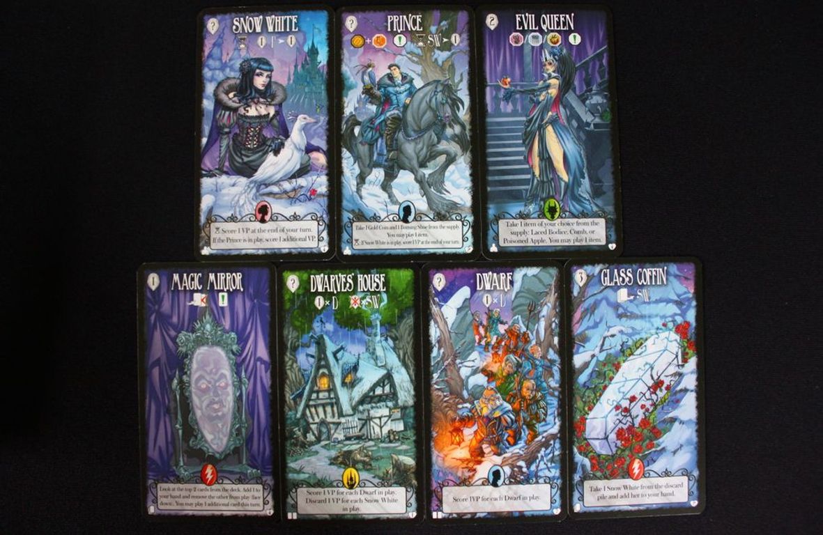 Dark Tales: Snow White cards