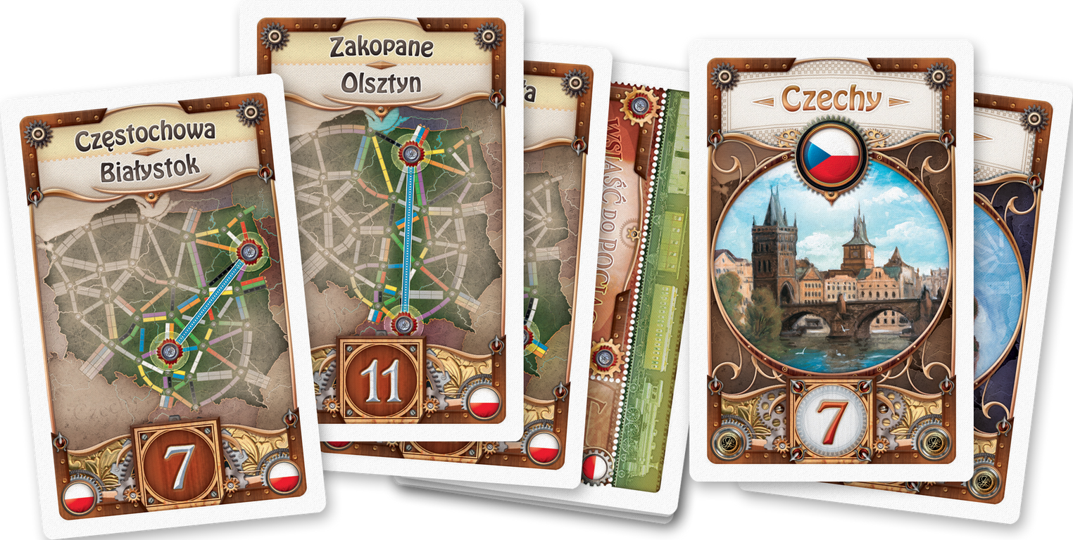 Ticket to Ride : Polska carte