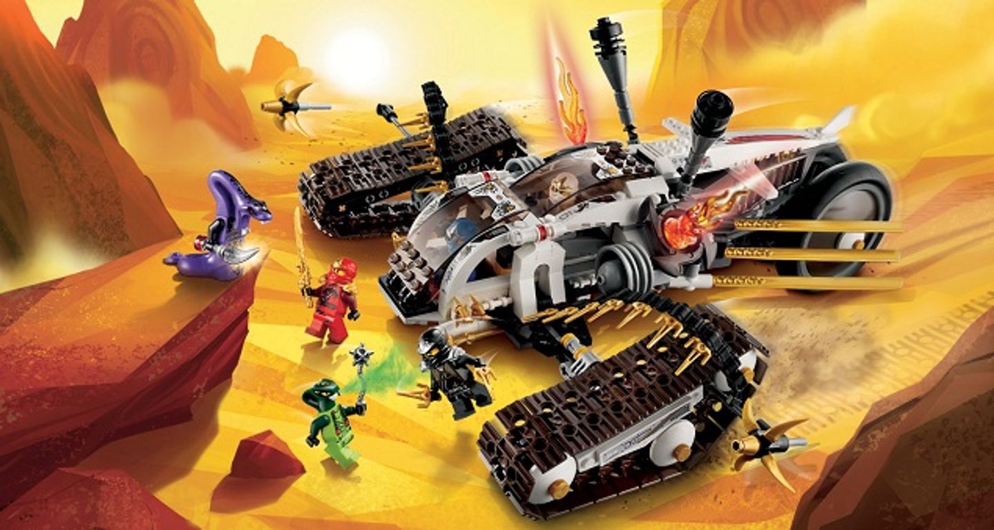 LEGO® Ninjago Ultra Sonic Raider speelwijze