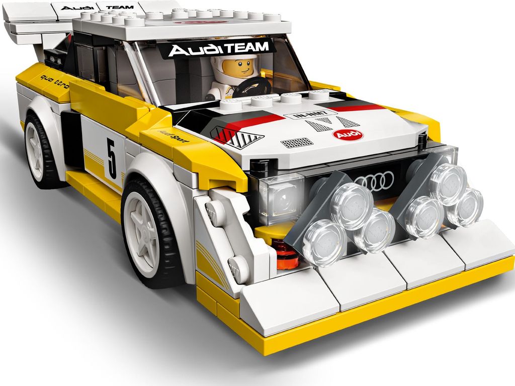 LEGO® Speed Champions 1985 Audi Sport quattro S1 components