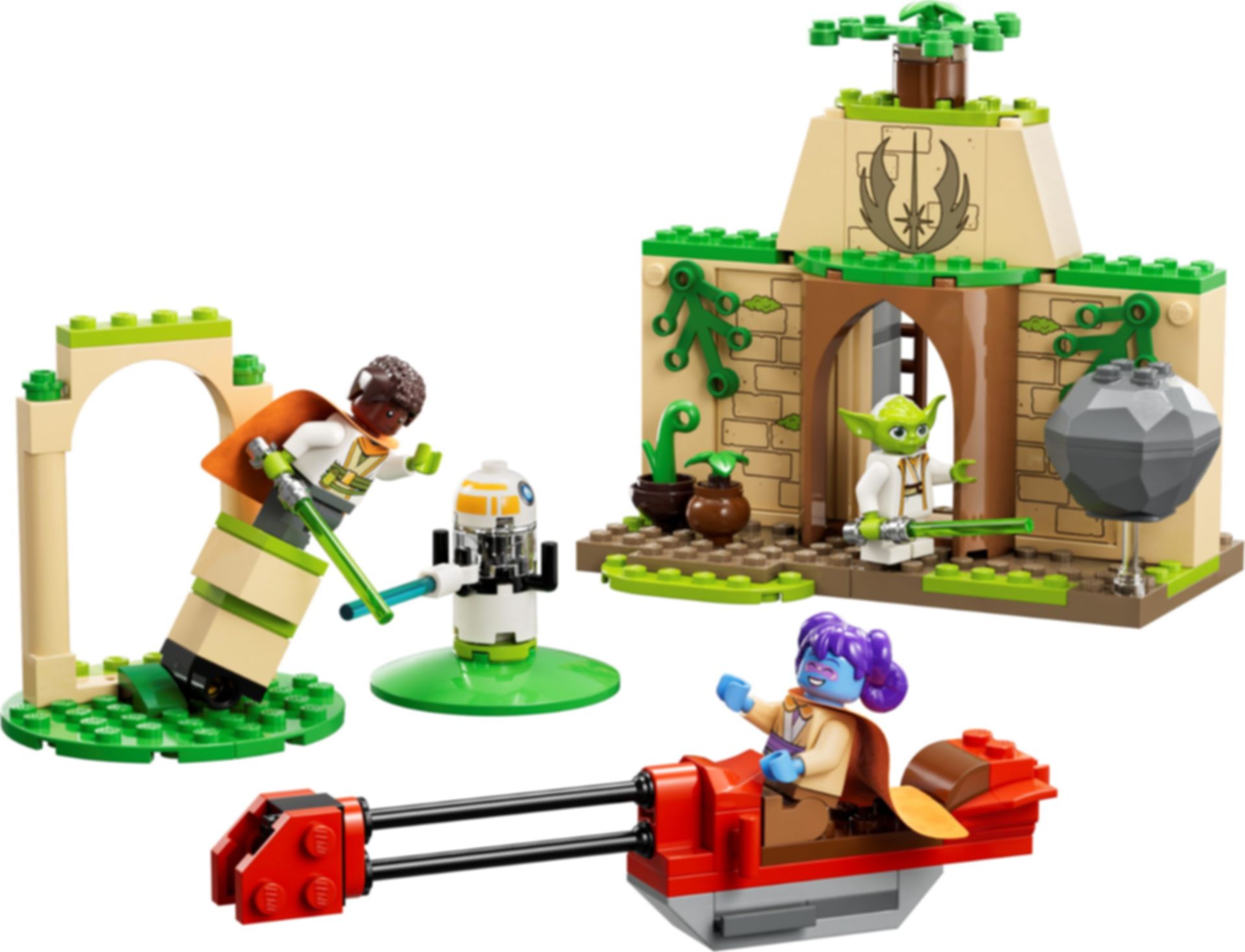 LEGO® Star Wars Templo Jedi de Tenoo caja