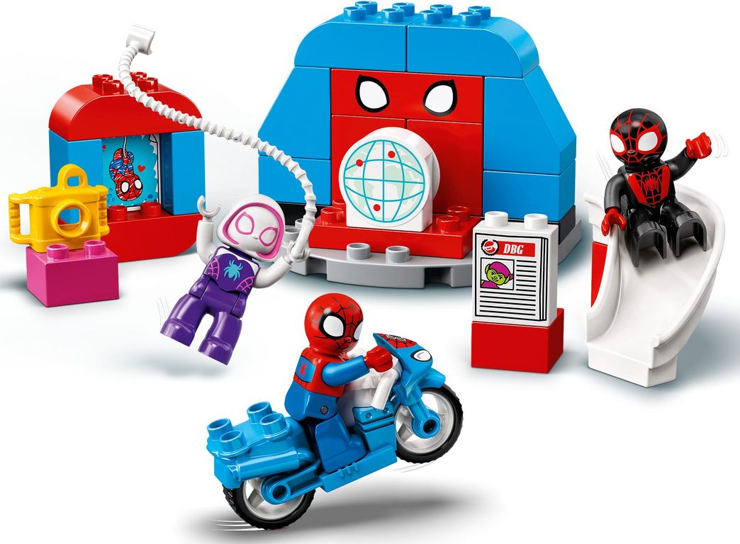 LEGO® DUPLO® Cuartel General de Spider-Man jugabilidad