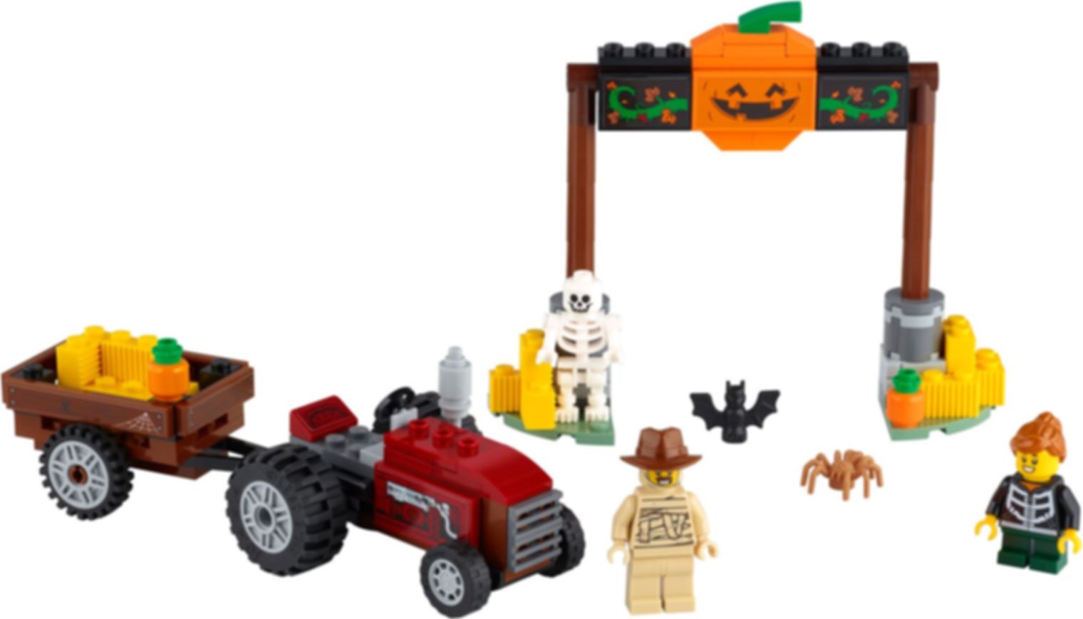 Halloween-Treckerfahrt komponenten