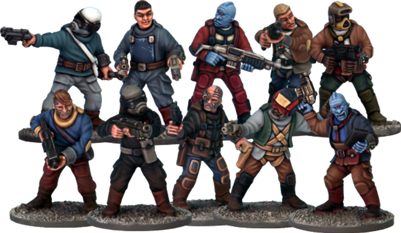 Stargrave Crew miniaturen