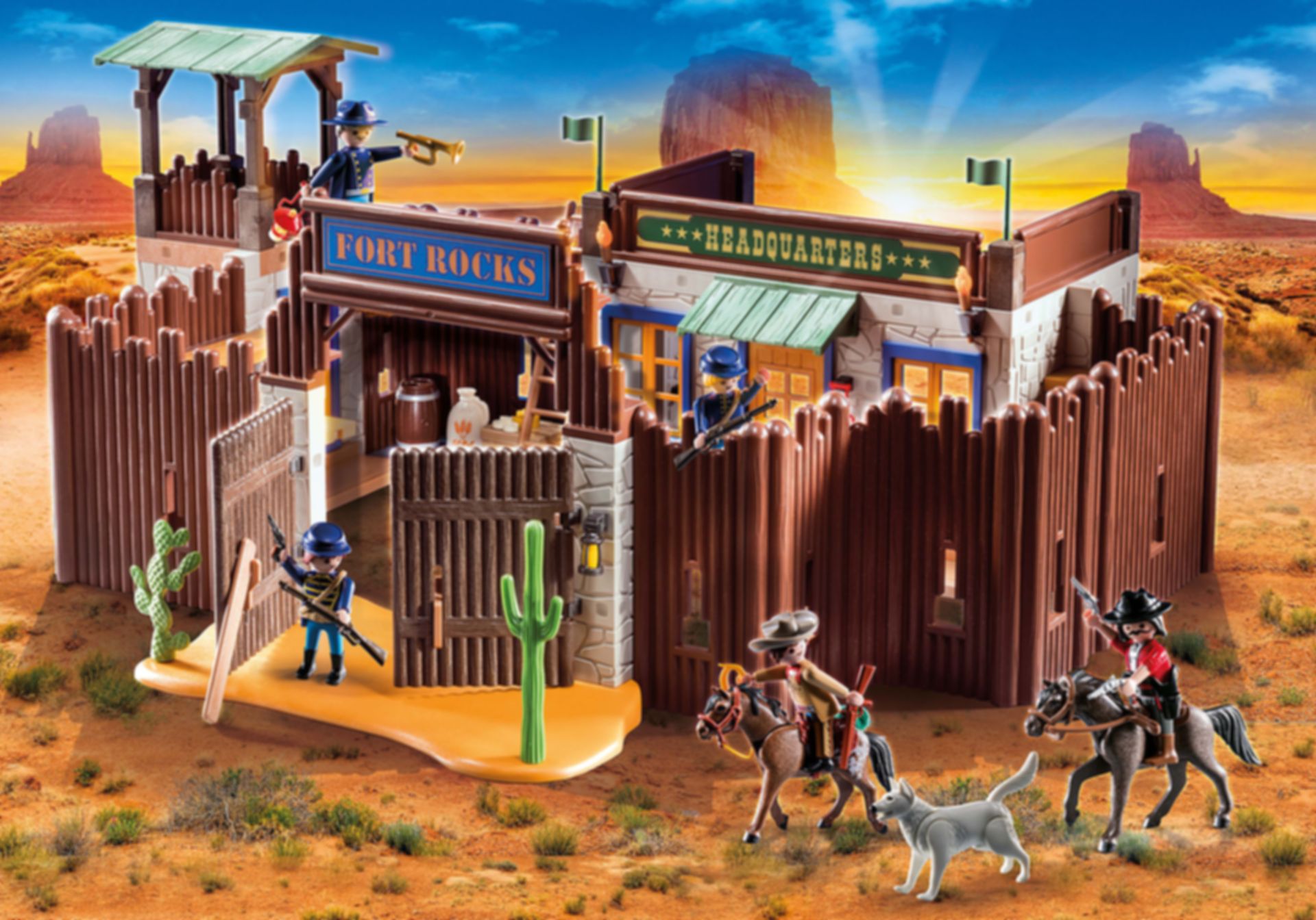 Playmobil® Western Fort Rocks du Far-West