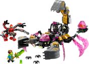 LEGO® DREAMZzz™ Nightmare Scorpion Digger components