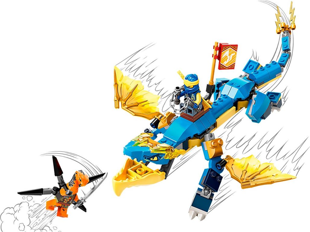 LEGO® Ninjago Jay’s Thunder Dragon EVO gameplay