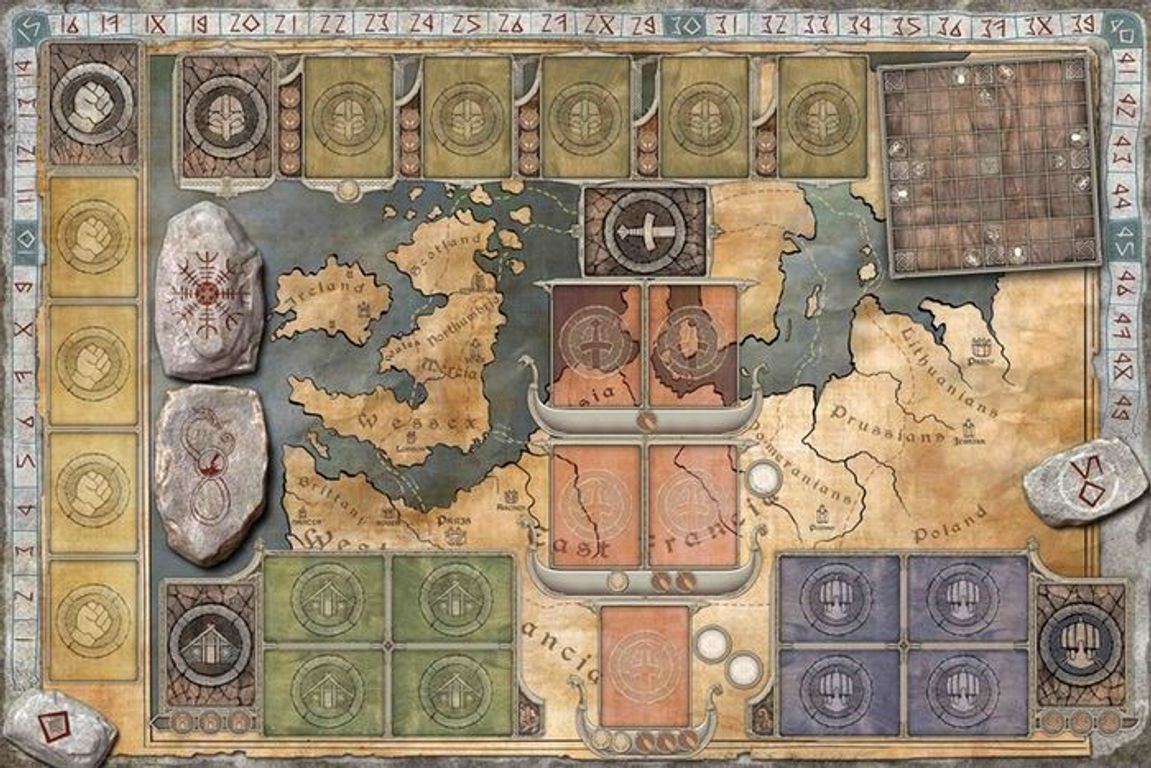 In the Name of Odin game board