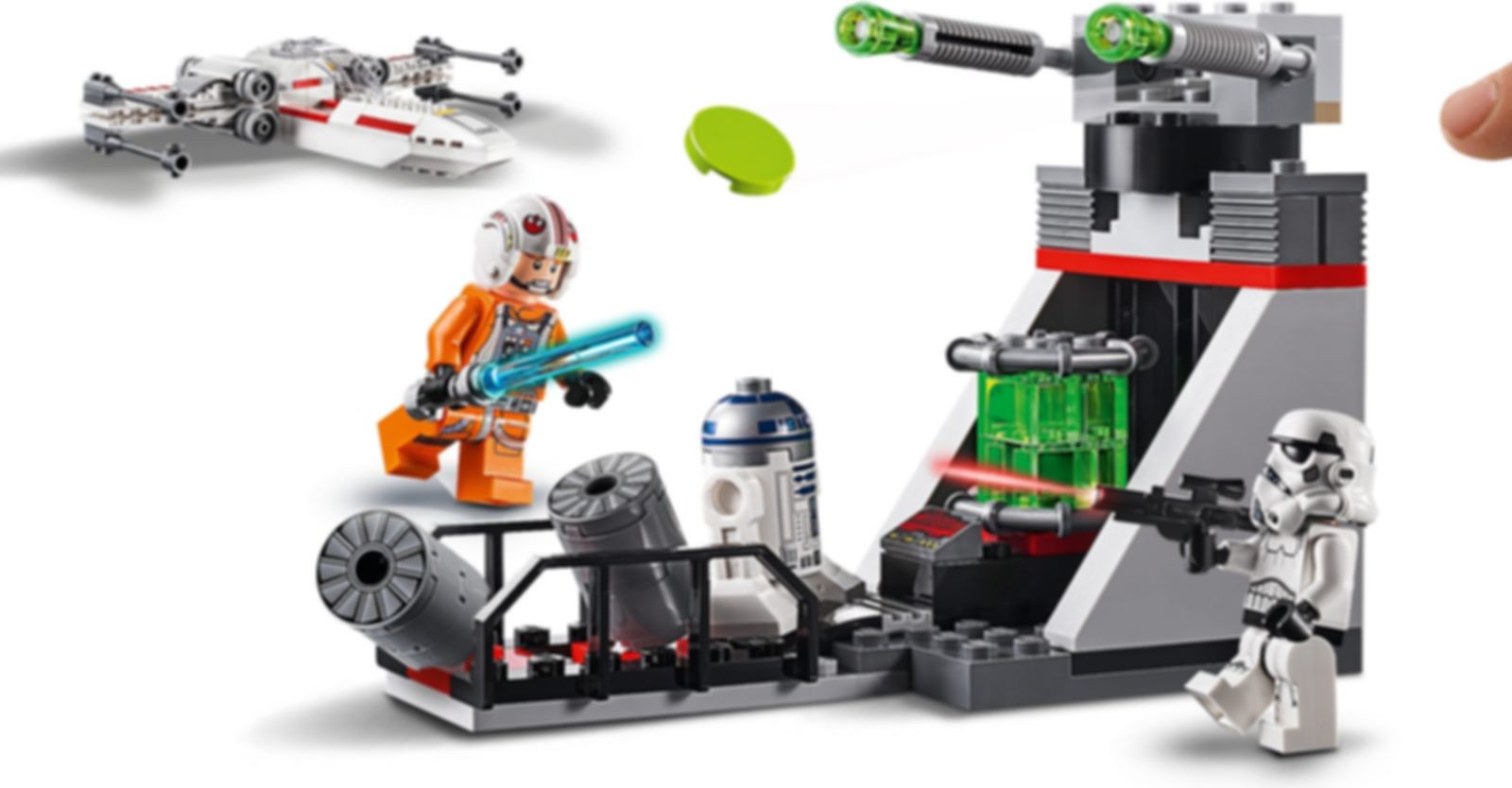 LEGO® Star Wars Chasseur stellaire X-Wing™ de la tranchée gameplay