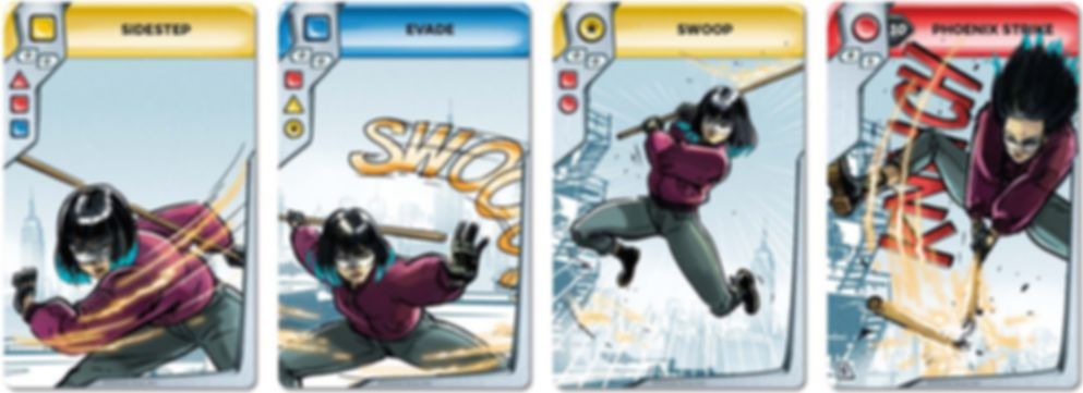 Combo Fighter cards