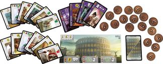 7 Wonders: Leaders komponenten