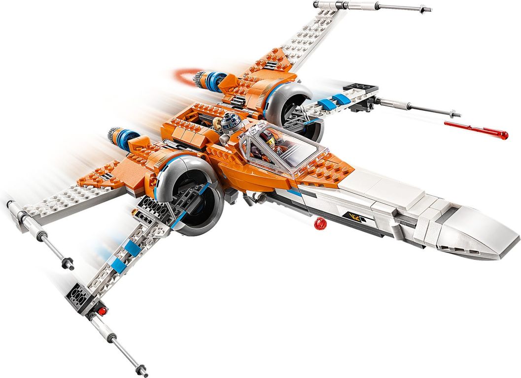 LEGO® Star Wars Poe Dameron's X-wing Fighter™ components