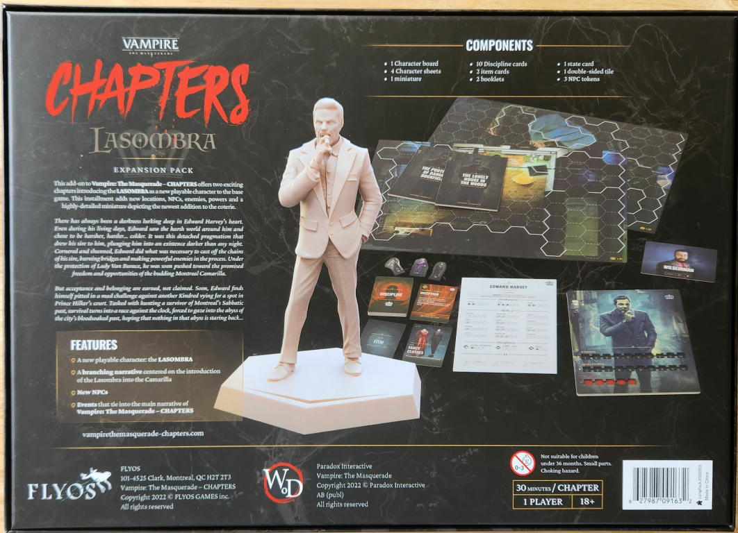 Vampire the Masquerade: Chapters - The Ministry Expansion Pack, Board  Games