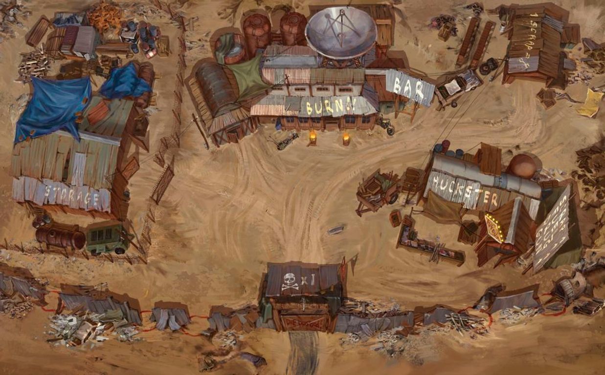 Badlands: Outpost of Humanity plateau de jeu