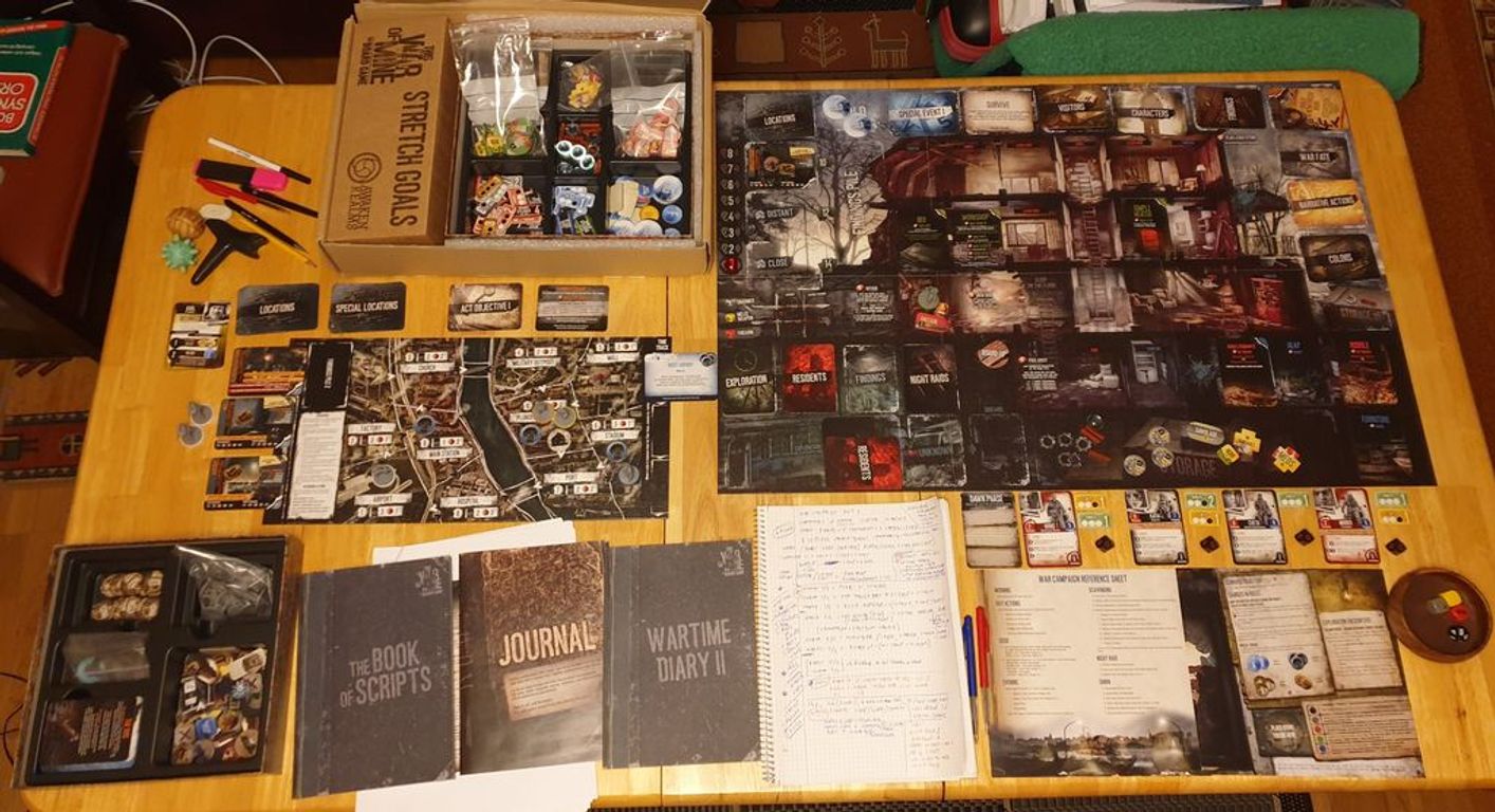 This War of Mine: Days of the Siege components