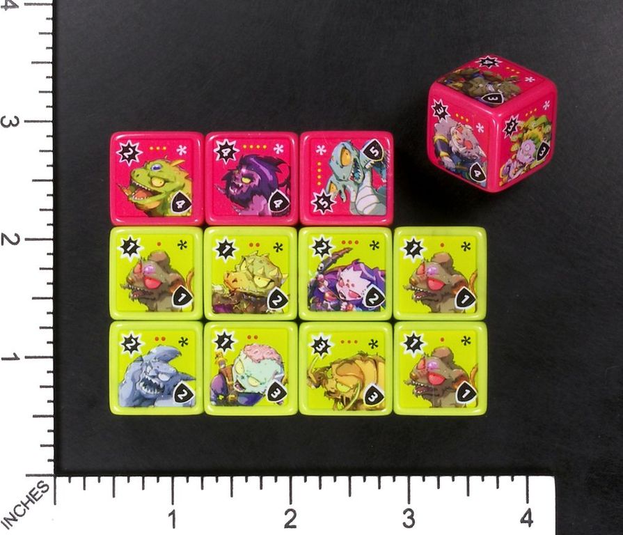 Masmorra: Dungeons of Arcadia - Monsters Dice Set dice