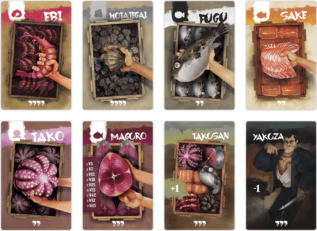 Tsukiji cards