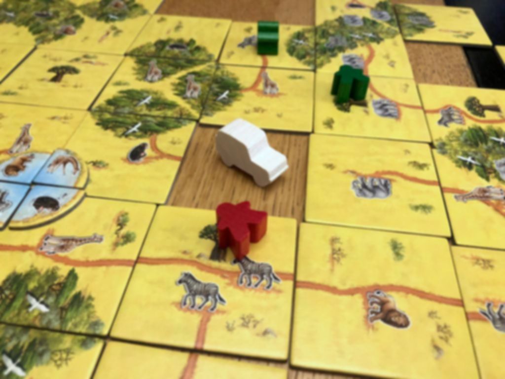 Carcassonne: Safari gameplay