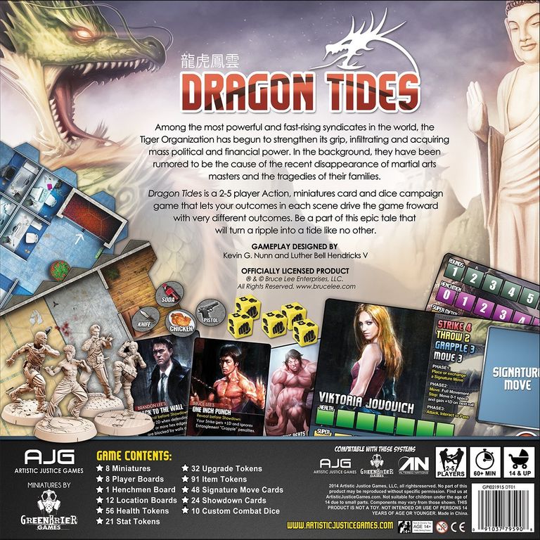 Dragon Tides back of the box